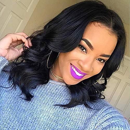 TOOCCI Closure Brazilian Hair Cap 3 Weave Wig Brazilian Hair Bundles with 2" X 6